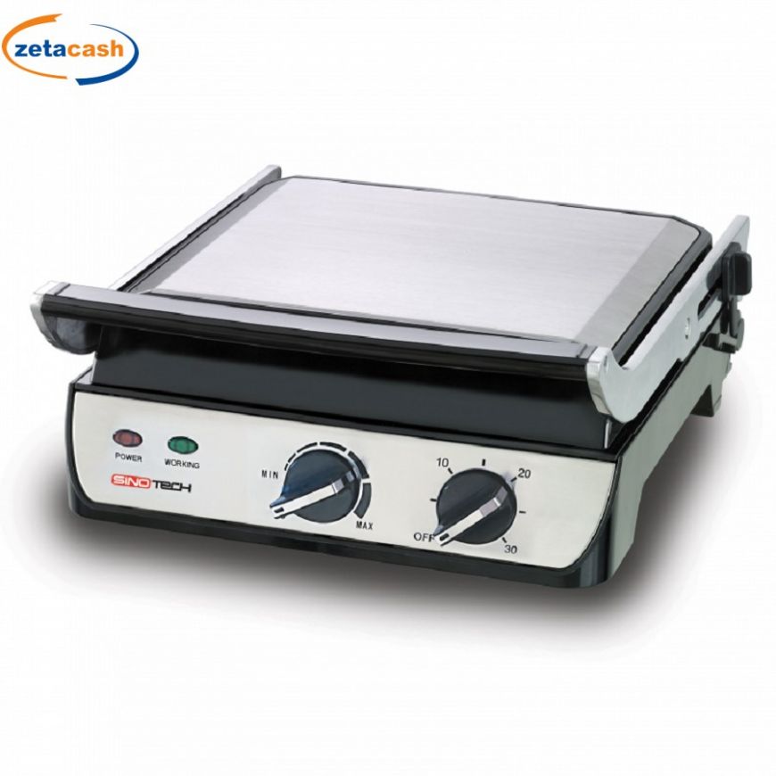 Piastra Grill A Induzione Eurolux - Rettangolare In Alluminio, Superficie Liscia, Per Tutti I Fornelli - Foto 2