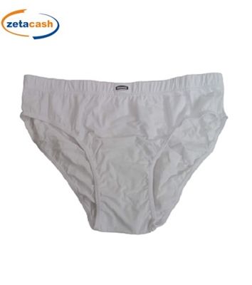 SLIP UOMO TALENTO 100 COTONE TAGLIA 10 BIANCO