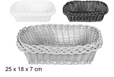 Design Set da 3 cestini portaoggetti per credenza cucina e dispensa