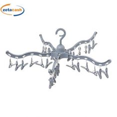 STENDIBIANCHERIA PIEGHEVOLE 30 PINZE INTEGRATE IN PP