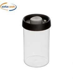 BARATTOLO ERMETICO IN VETRO BOROSILICATO 1L CON VALVOLA