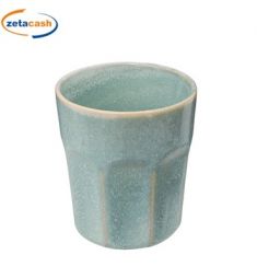 TAZZA ROMA IN GRES PORCELLANATO ACQUAMARINA 30CL