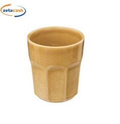 TAZZA ROMA IN GRES PORCELLANATO GIALLO 30CL