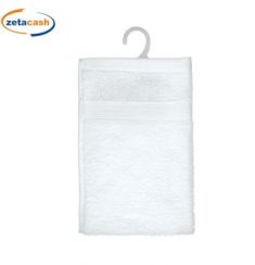 ASCIUGAMANI IN COTONE PER OSPITI BIANCO CM 30X50