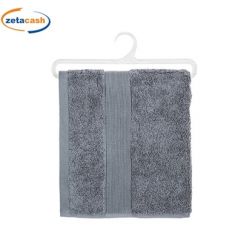 ASCIUGAMANI PER LE MANI IN COTONE GRIGIO CM 50X90