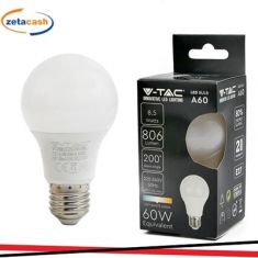 LAMPADINA A BULBO 8 5W A60 4000K E27