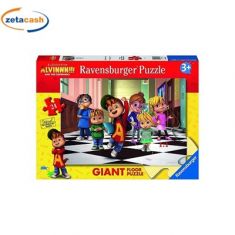 PUZZLE RAVENSBURGER ALVIN GIGANTE 24 PZ X BAMBINI DA 3 ANNI
