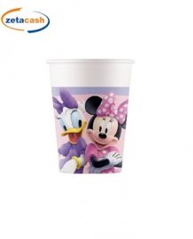 BICCHIERI IN CARTA 8 PEZZI MINNIE JUNIOR 200ML