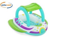 CANOTTINO PER BAMBINI NAVICELLA CON COPERTURA BESTWAY DA 3AN
