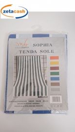 TENDA DA SOLE IN TESSUTO A STRISCE CM 150X250