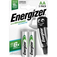 ENERGIZER PILA 2 PEZZI RICARICABILI AA 2300mAh