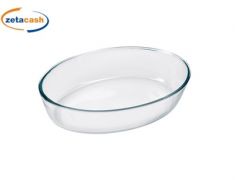 ROSTIERA MARINEX OVALE IN VETRO TEMPERATO 1LT 26X18XH6CM