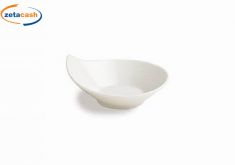 CIOTOLA A GOCCIA PORCELLANA BIANCA LINEA MINI PARTY 11X10XH4