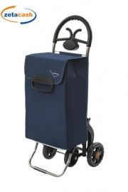 CARRELLO PORTA SPESA 4 RUOTE IN ALLUMINIO