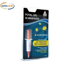 INSETTICIDA GEL FOVAL SCARAFAGGI 5GR CON APPLICATORE