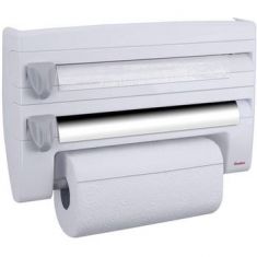 PORTAROTOLO CUCINA IN PS ROLL N ROLL 4IN1 BIANCO