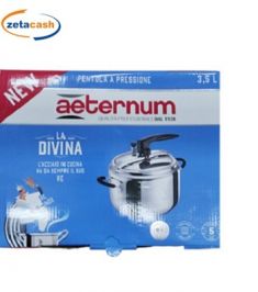 PENTOLA A PRESSIONE LA DIVINA 3LT ACCIAIO INOX MAN SILICONE