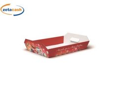 CESTA PICCOLA IN CARTA DEC XMAS PARTY 31X24X6 CM