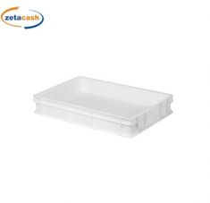 CONTENITORE CHIUSO PER PASTELLE BIANCO IMPILABILE CM60X40X10