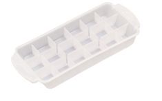 FORMA GHIACCIO A CUBI GRANDI IN PLASTICA.