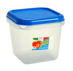 CONTENITORE 1,5 LITRI QUADRATO ALTO FRIGO BOX CON COPERCHIO.