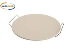 PIETRA GRILL PER PIZZA IN CERAMICA CON SUPPORTO DIAM 33 CM
