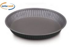 TORTIERA CROSTATA IN ALLUMINIO ANTIADERENTE DIAM28X H4CM