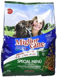 MIGLIOR CANE CROCCHETTE 4 KG POLLO E VERDURE