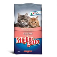 MIGLIOR GATTO CROCCANTINI 2 KG SALMONE E ARINGHE