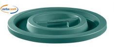 COPERCHIO BIDONE 75 LITRI VERDE DIAMETRO CM 48