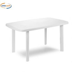 TAVOLO FARO BIANCO CM. 138X87X6