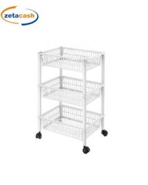 CARRELLO MITO PORTAFRUTTA BIANCO