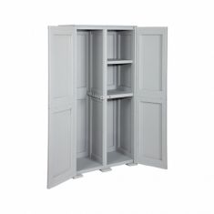 ARMADIO SIMPLEX 2 ANTE 2 MODULI CON VANO PORTASCOPE E RIPI