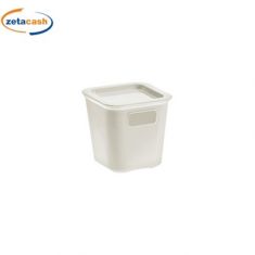 CONTENITORE IN PLASTICA BIANCO CON COPERCHIO MISURA XS