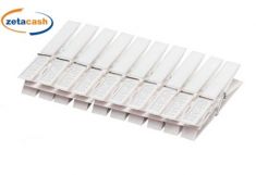 PINZE ELEFANTE STENDIBIANCHERIA IN PLASTICA 10 PEZZI