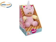 BAMBOLA BABY MAYA SOFFICE CON CAPPUCCIO FORMA ANIMALETTO 25C