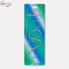 GANCIO A S INOX 10 PEZZI