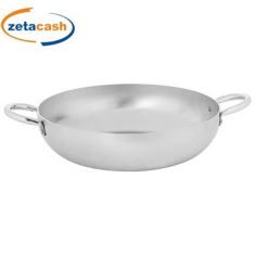 TEGAME ALTO WHITE LINE CON DUE MANIGLIE METALLO CM 24