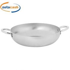 TEGAME ALTO WHITE LINE CON DUE MANIGLIE IN METALLO CM 36