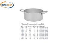 CASSERUOLA IN ALLUMINIO WHITE LINE CM 22