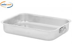 LASAGNERA CON ANELLI WHITE LINE ALLUMINIO CM. 37X26