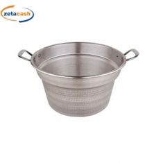 CALDAIA SPECIAL IN ALLUMINIO CON 2 MANICI METALLO D32CM