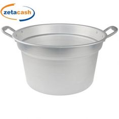 CALDAIA PESANTE CON DUE MANIGLIE IN METALLO CM 20