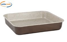 TEGLIA PIZZA ALTA QUADRATA 35 X 35 CM