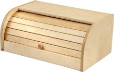 PORTAPANE CON SERRANDINA LEGNO CHIARO 38X16CM