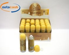 BOMBOLETTA SPRAY GLITTER ORO