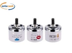 POSACENERE A MOLLA IN METALLO D 9XH 7 CM DEC ASS