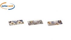 VASSOIO RETTANGOLARE IN CERAMICA TESTA DI MORO 28X15XH3 CM