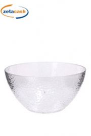 CIOTOLA IN PLASTICA LANCE TRASPARENTE D25 X H 13 CM