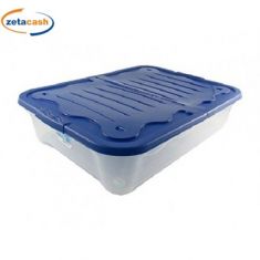 BOX STORAGE DUO LG BLU 80X60XH17 CM